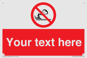 Custom No kite surfing